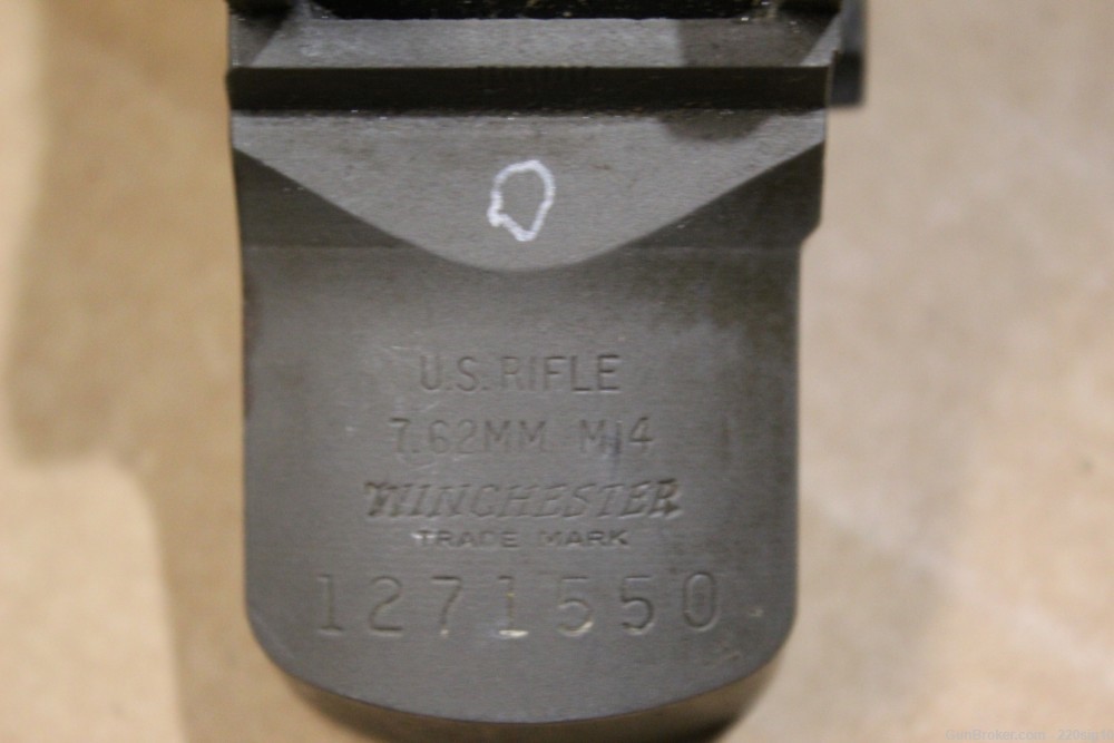 Demilled M14 Winchester Receiver Front And Rear-img-5
