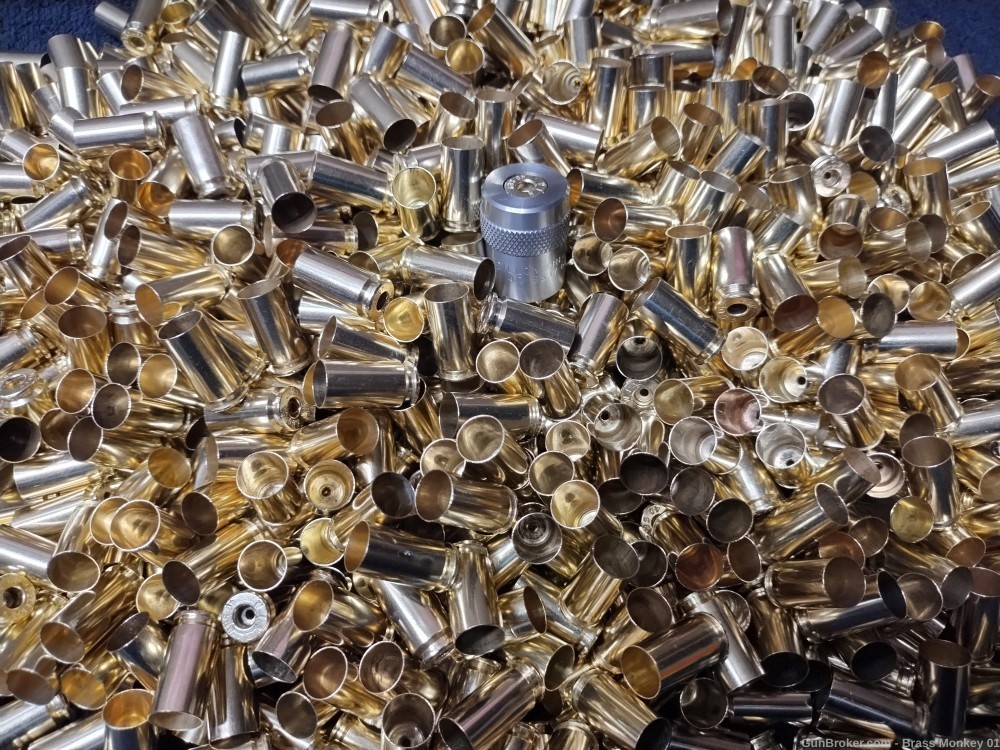 .40 S&W Processed Pistol Brass 1,000 Count -img-0