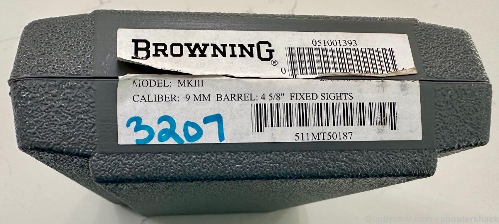Browning Belgium 9mm Hi-Power 511 prefix Unfired Hi Power-img-1