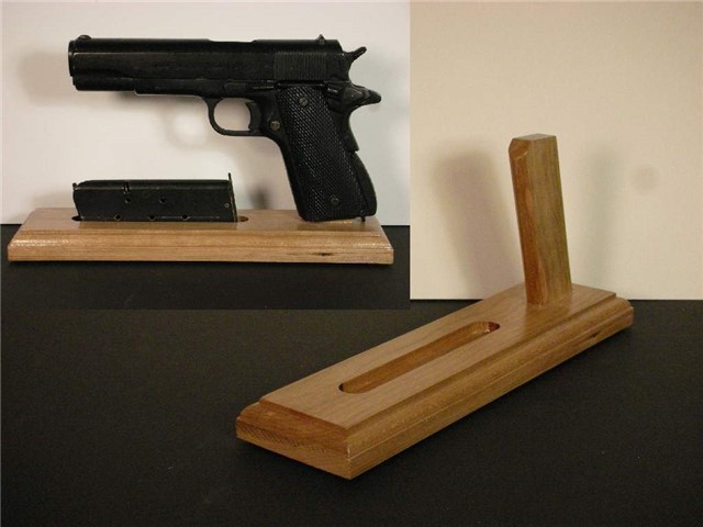 1911 and A1 Pistol Stand with Mag Slot-img-0