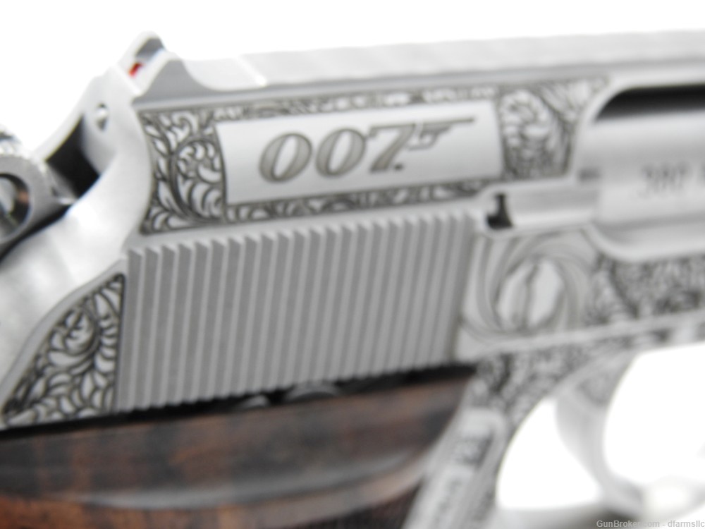 Ultra Rare Custom Engraved Walther PPK/S .380 ACP  007 James Bond Edition!-img-15