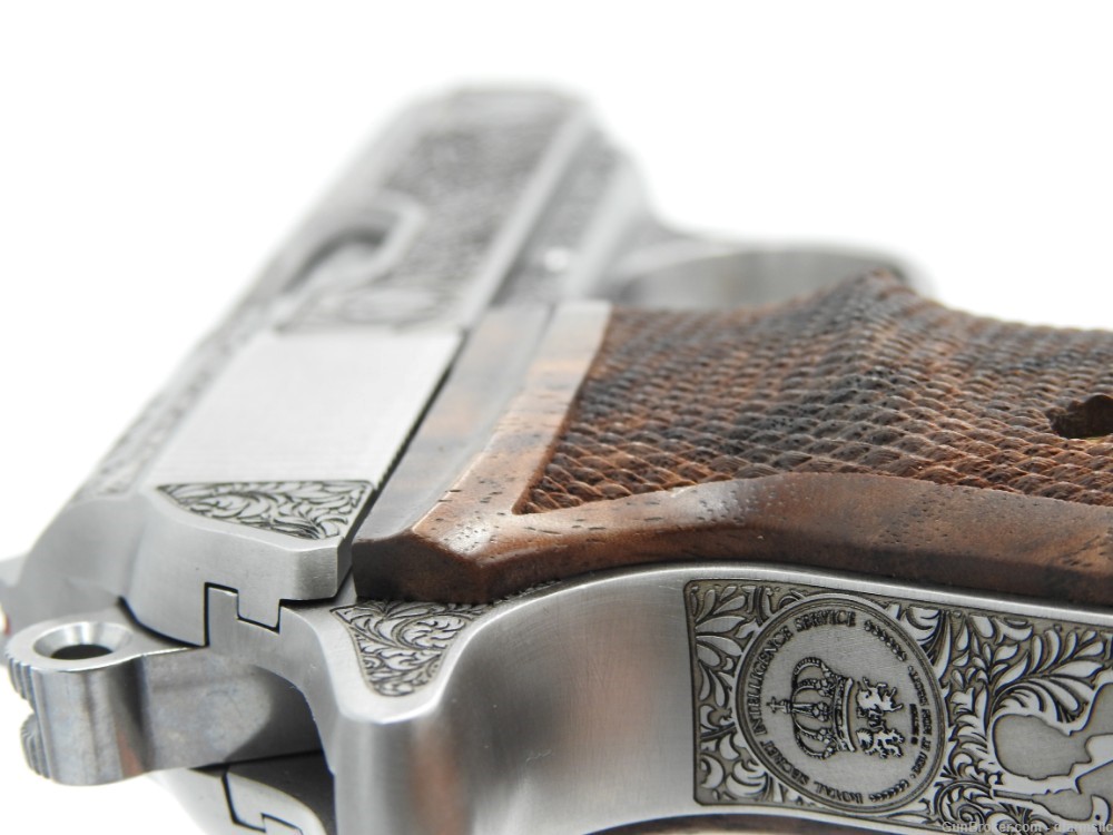 Ultra Rare Custom Engraved Walther PPK/S .380 ACP  007 James Bond Edition!-img-25
