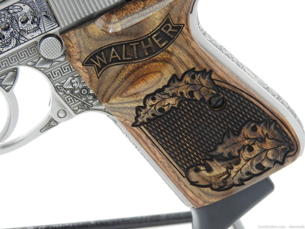 NEW RELEASE! Custom Engraved Walther PPK/S .380 ACP Aztec Empire Edition!-img-5