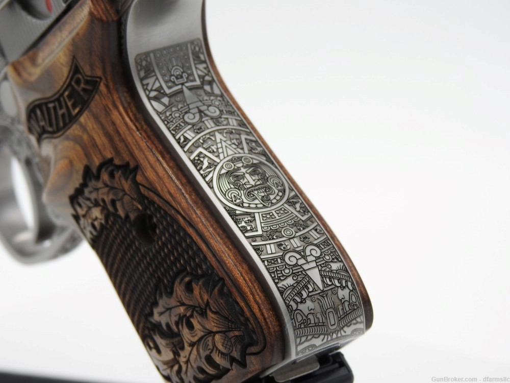 NEW RELEASE! Custom Engraved Walther PPK/S .380 ACP Aztec Empire Edition!-img-7