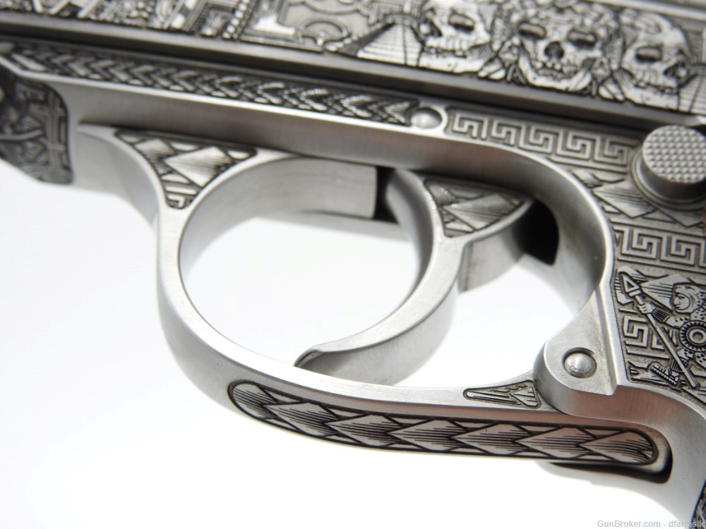 NEW RELEASE! Custom Engraved Walther PPK/S .380 ACP Aztec Empire Edition!-img-18