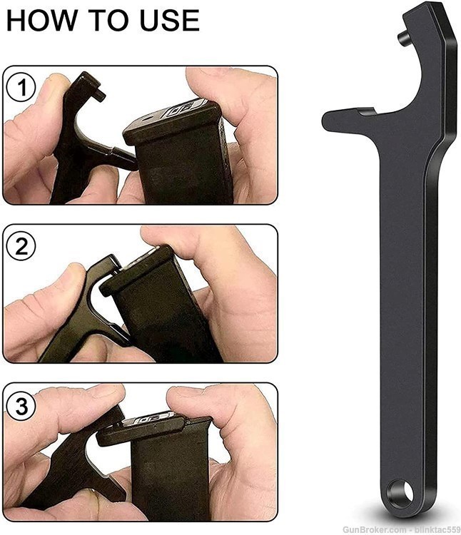 Glock Tool Kit Front Sight Tool Magazine Disassembly Punch-img-6