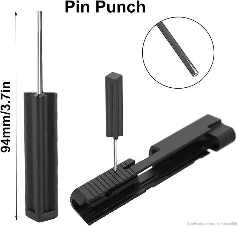 Glock Tool Kit Front Sight Tool Magazine Disassembly Punch-img-4
