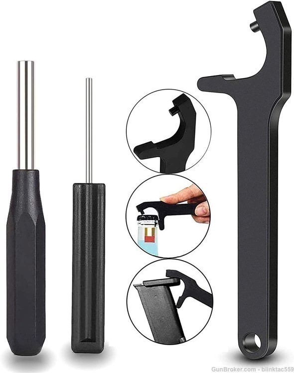 Glock Tool Kit Front Sight Tool Magazine Disassembly Punch-img-7