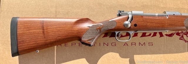 Winchester 70 Stainless Featherweight .243 WIN. 22" NIB 2023 NICE WOOD-img-5