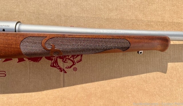 Winchester 70 Stainless Featherweight .243 WIN. 22" NIB 2023 NICE WOOD-img-9