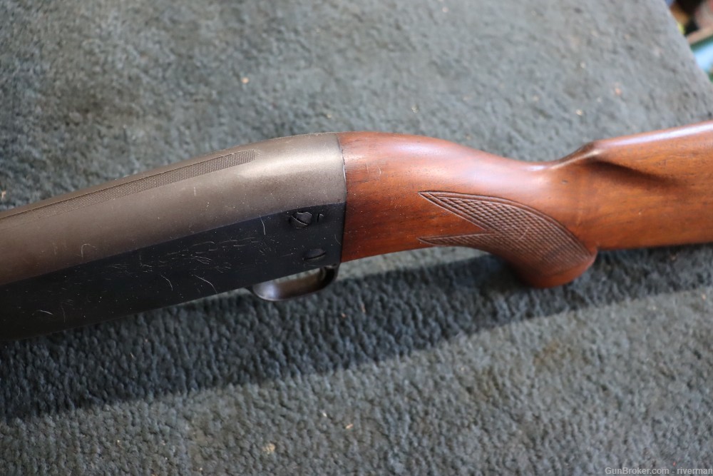 Ithaca Model 37R Featherlight Pump Action 20 Gauge Shotgun (SN#R503693)-img-12