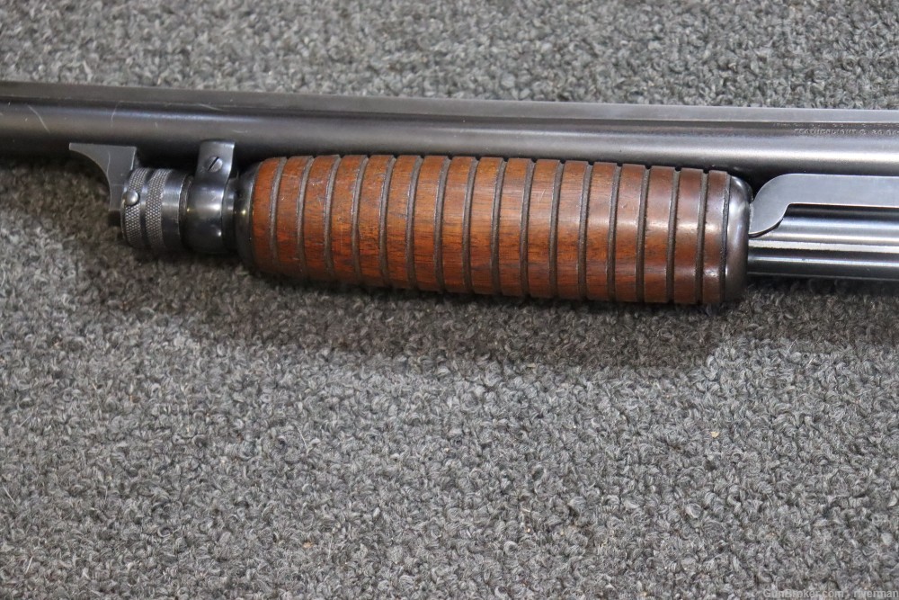 Ithaca Model 37R Featherlight Pump Action 20 Gauge Shotgun (SN#R503693)-img-8