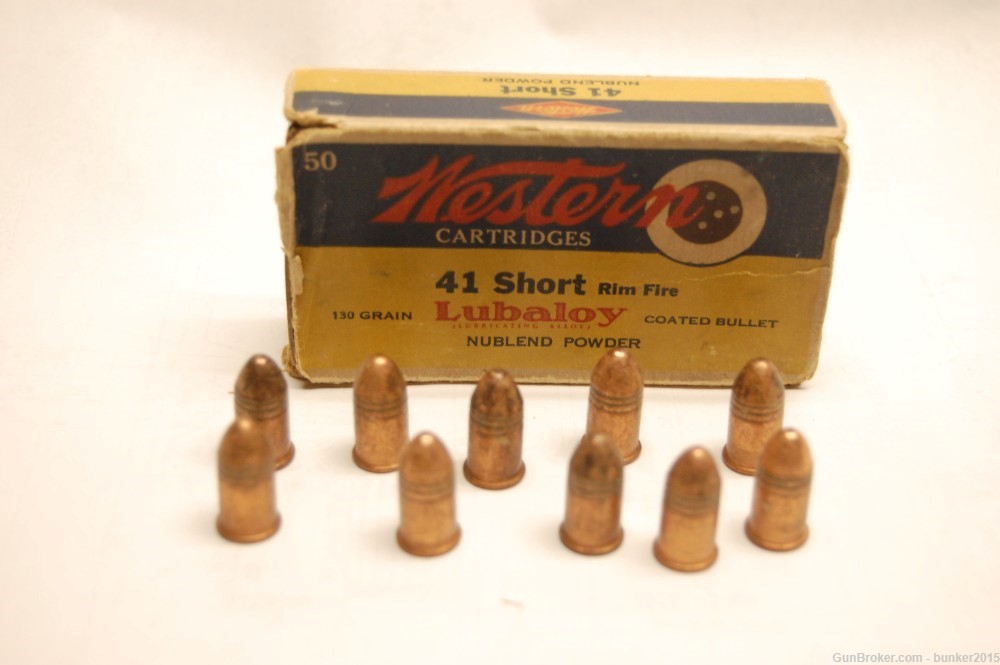 41 Short Rimfire ammo 10 rounds Western-img-0