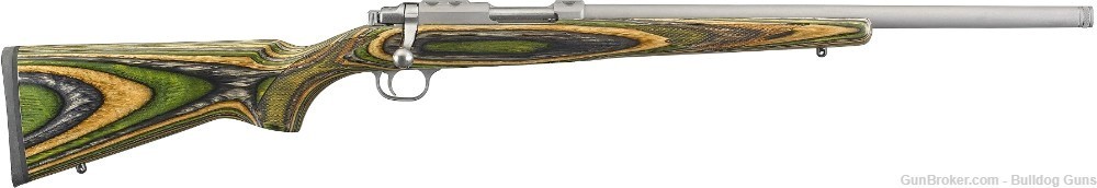 Ruger 77/17 Stainless Green Mountain Laminate 17 WSM 18.5" Threaded 77/17-img-0