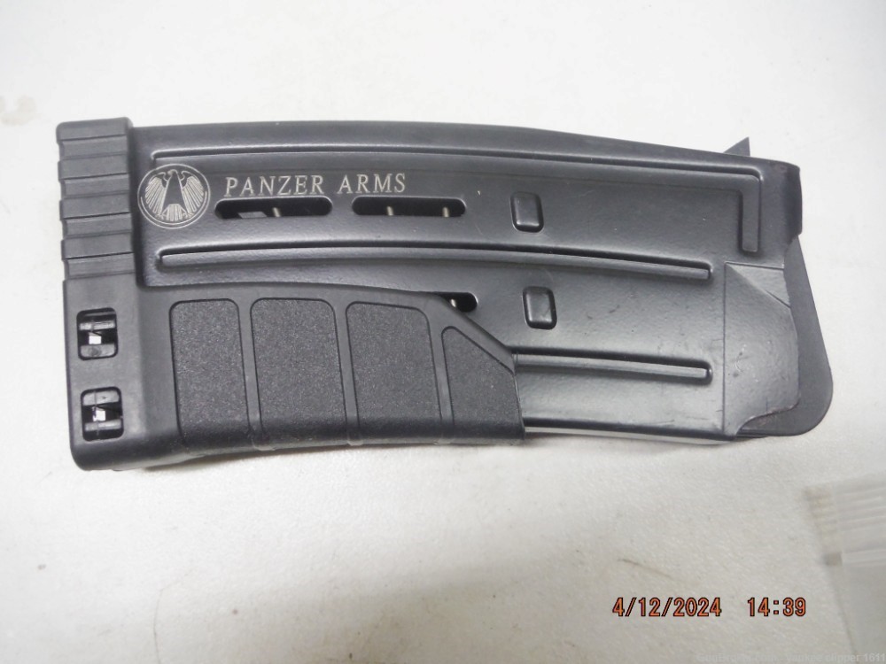 Panzer Arms 12Ga 122 Gauge 5Rd Magazine NEW Factory with grip extension-img-0