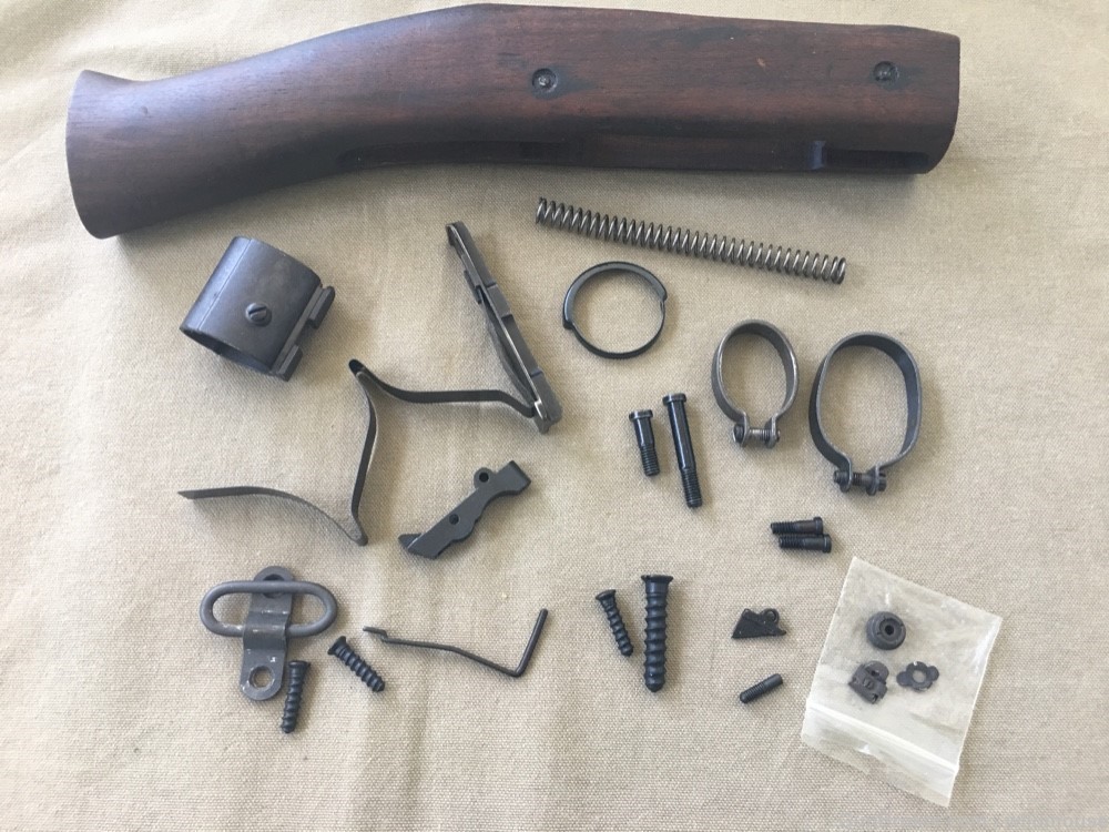 Misc lot of old 1903a3 Springfield rifle parts -img-1