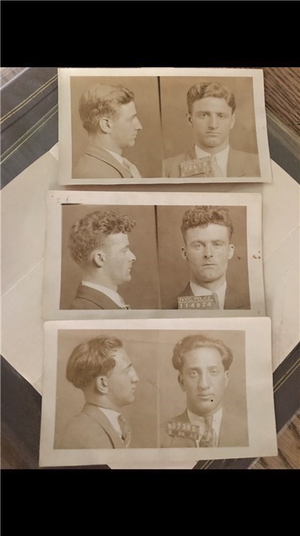 Original 1934 wanted poster w/Extra police photos & Acessories-img-0