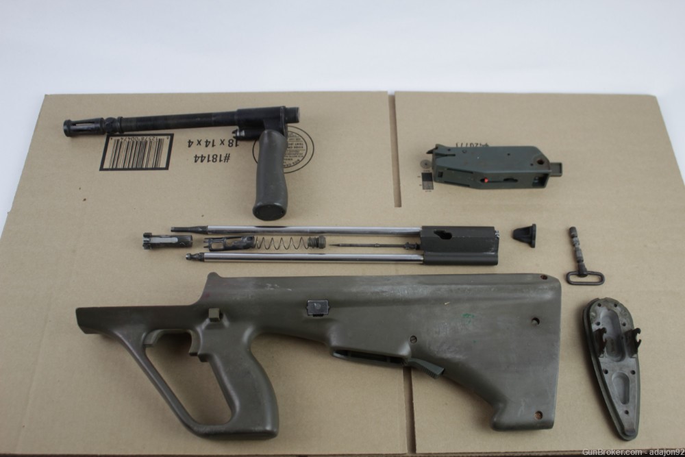 Steyr AUG Malaysian Contract 5.56x45mm Parts Kit SURPLUS-img-0