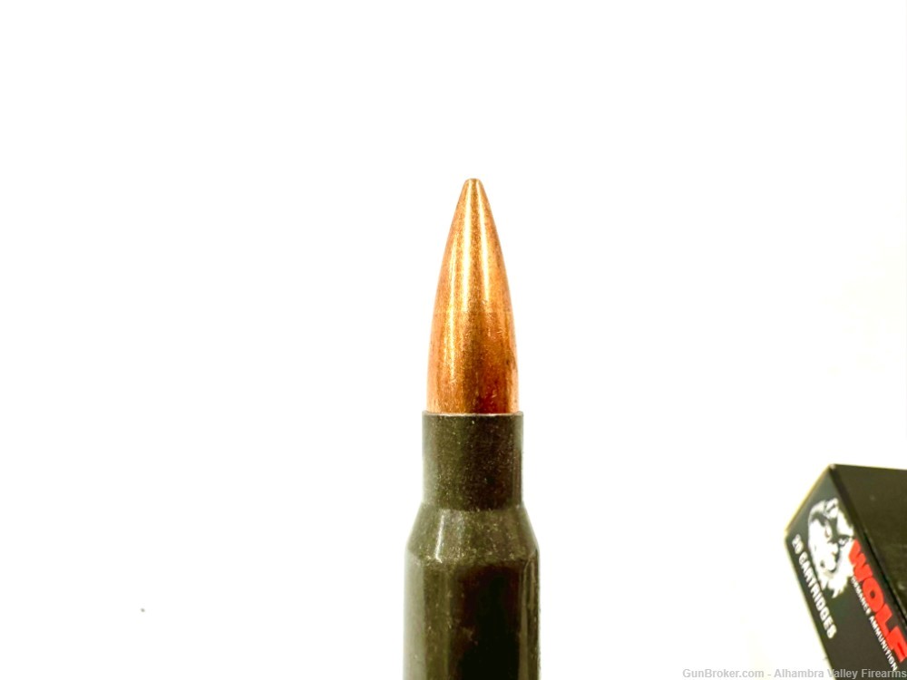 WOLF 308 REM. Ammo 150gr FMJ (200 Rounds)-img-2