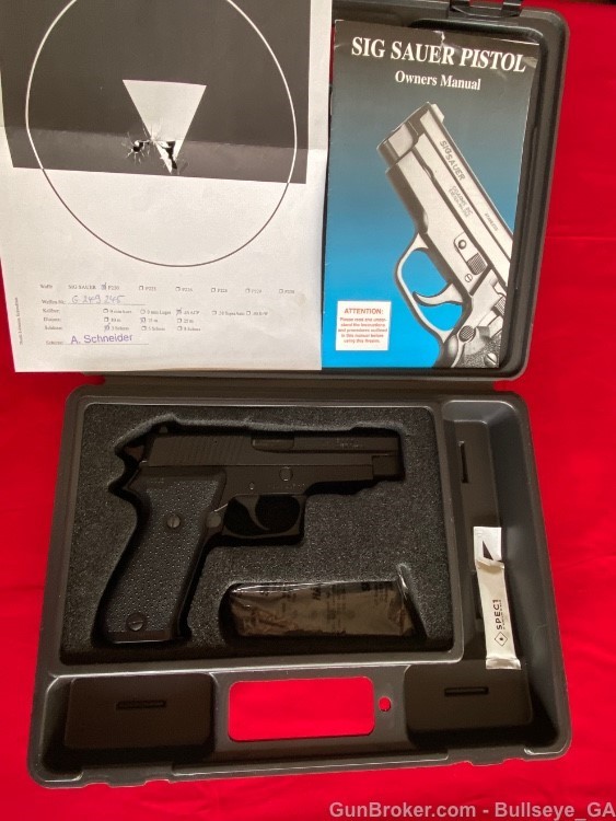 Sig Sauer P220 West German "KF" 1995 .45 ACP *Excellent Condition*-img-0