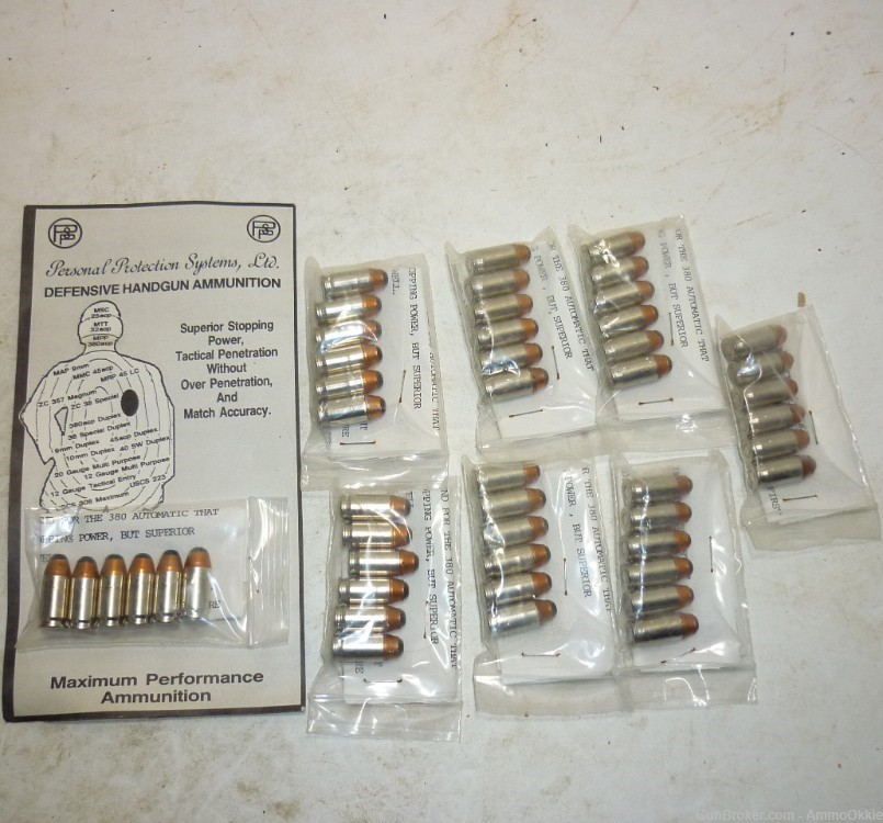 48rd - PERSONAL PROTECTION SYSTEMS, LTD - .380 Auto - Moscow PA - 380 ACP-img-0