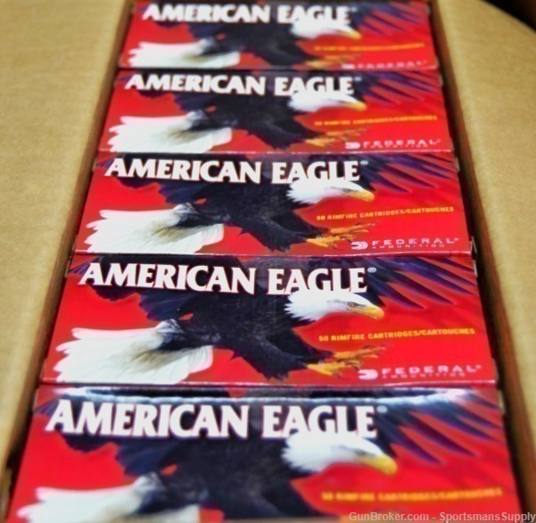 500 Rnds of Federal American Eagle 17 WSM 20 Gr Tipped Varmint NIB!-img-0