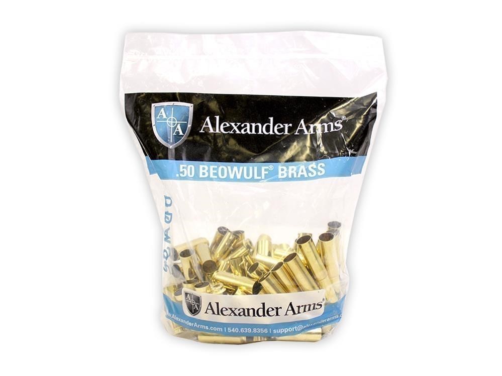 .50 Beowulf Brass Brand new 50 PCS. Alexander Arms brass-img-0