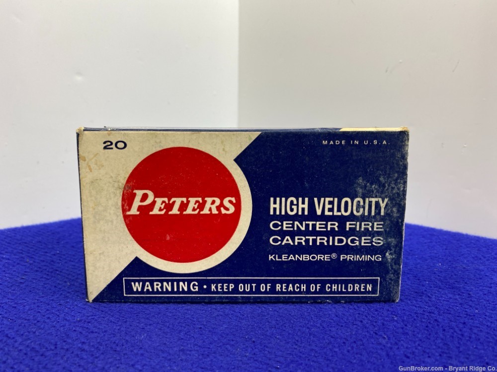 VINTAGE Peters .30-40 Krag 40Rds *EXTREMELY COLLECTABLE AMMO*-img-2