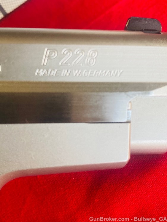 Sig Sauer P228 WEST GERMAN “KD” 1993 * RARE NICKEL FINISH  *-img-5