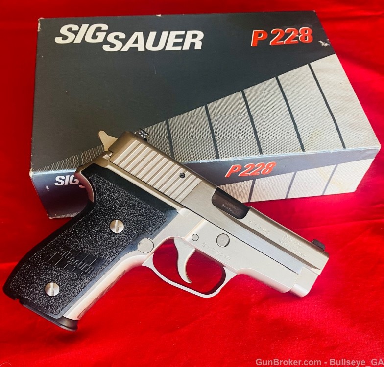 Sig Sauer P228 WEST GERMAN “KD” 1993 * RARE NICKEL FINISH  *-img-2