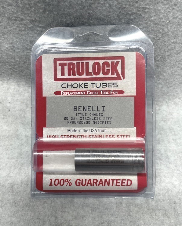 TruLock Benelli Choke Tube MODIFIED 20GA Tru Lock Mod 20 GA-img-0