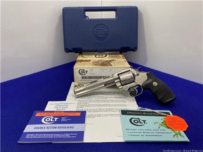 1994 Colt Grizzly .357 Mag Stainless 6" *LIMITED EDITION CUSTOM SHOP MODEL*