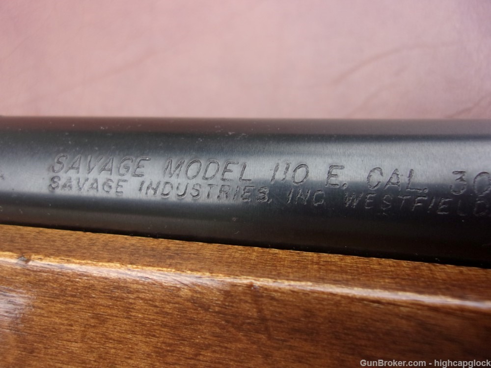 Savage 110 E .30-06 Bolt Action 22" Rifle NICE Older Rifle $1START-img-11