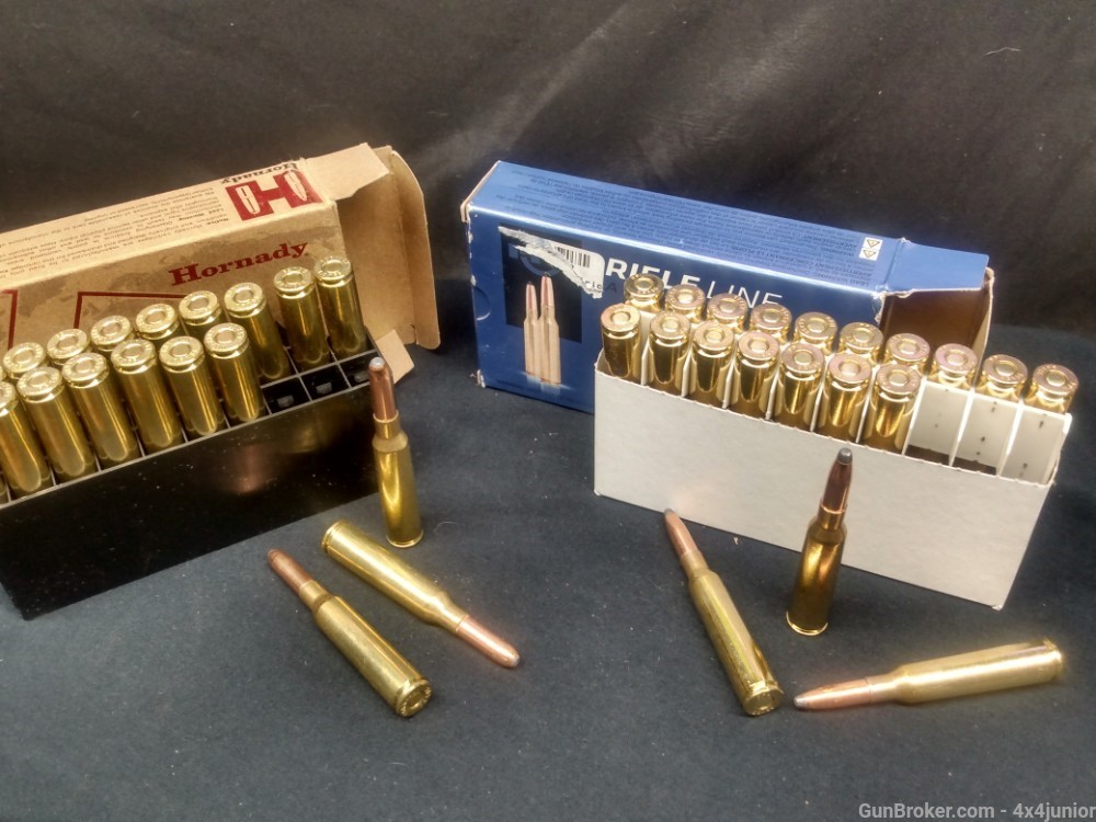 6.5x55 sweede Hornady and ppu soft point hunting 40 rounds NEW-img-2