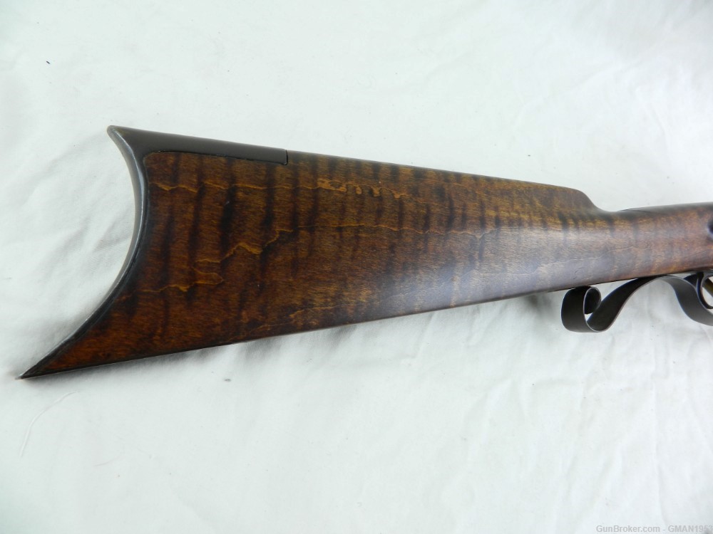 Contemporary Hawken percussion Kentucky  rifle .50 cal Douglas barrel -img-14