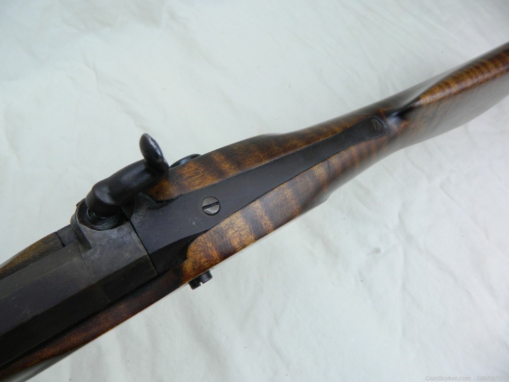 Contemporary Hawken percussion Kentucky  rifle .50 cal Douglas barrel -img-11