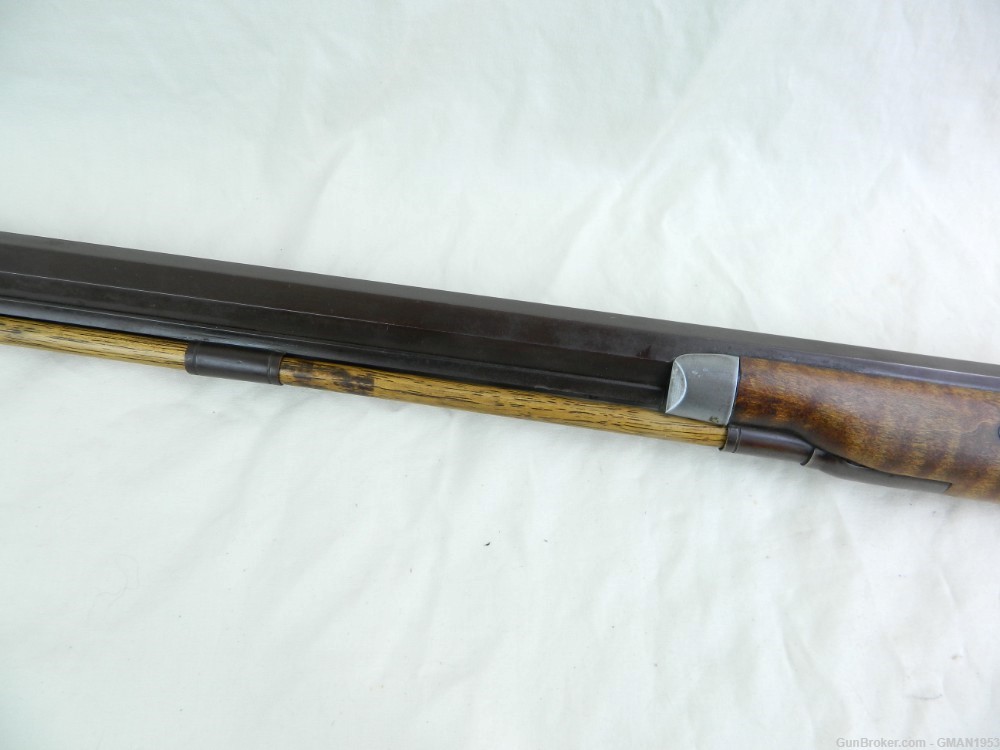 Contemporary Hawken percussion Kentucky  rifle .50 cal Douglas barrel -img-4