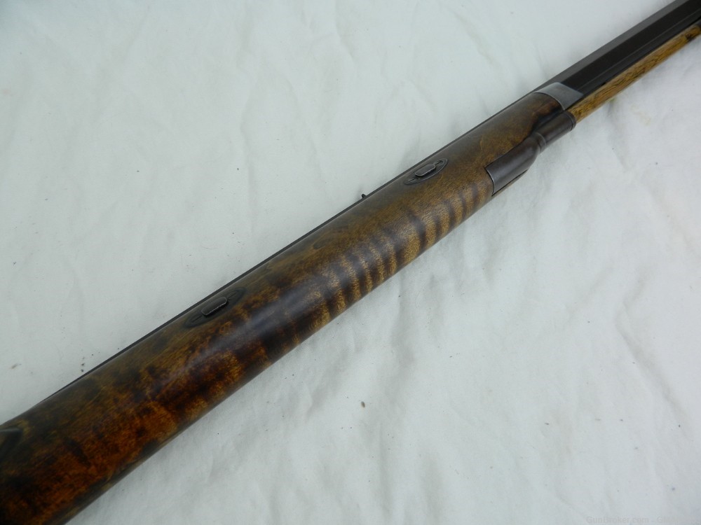 Contemporary Hawken percussion Kentucky  rifle .50 cal Douglas barrel -img-27