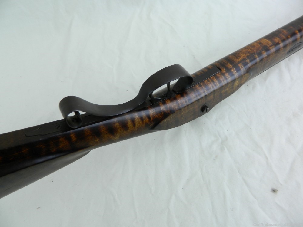 Contemporary Hawken percussion Kentucky  rifle .50 cal Douglas barrel -img-25