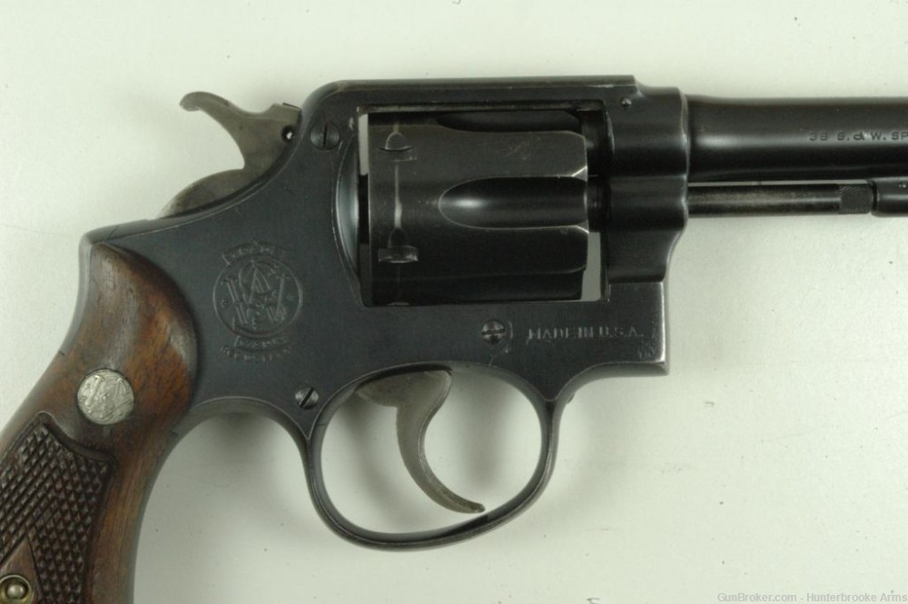 Smith & Wesson .38 Military & Police, S Prefix, 5 inch barrel, 1948-img-6