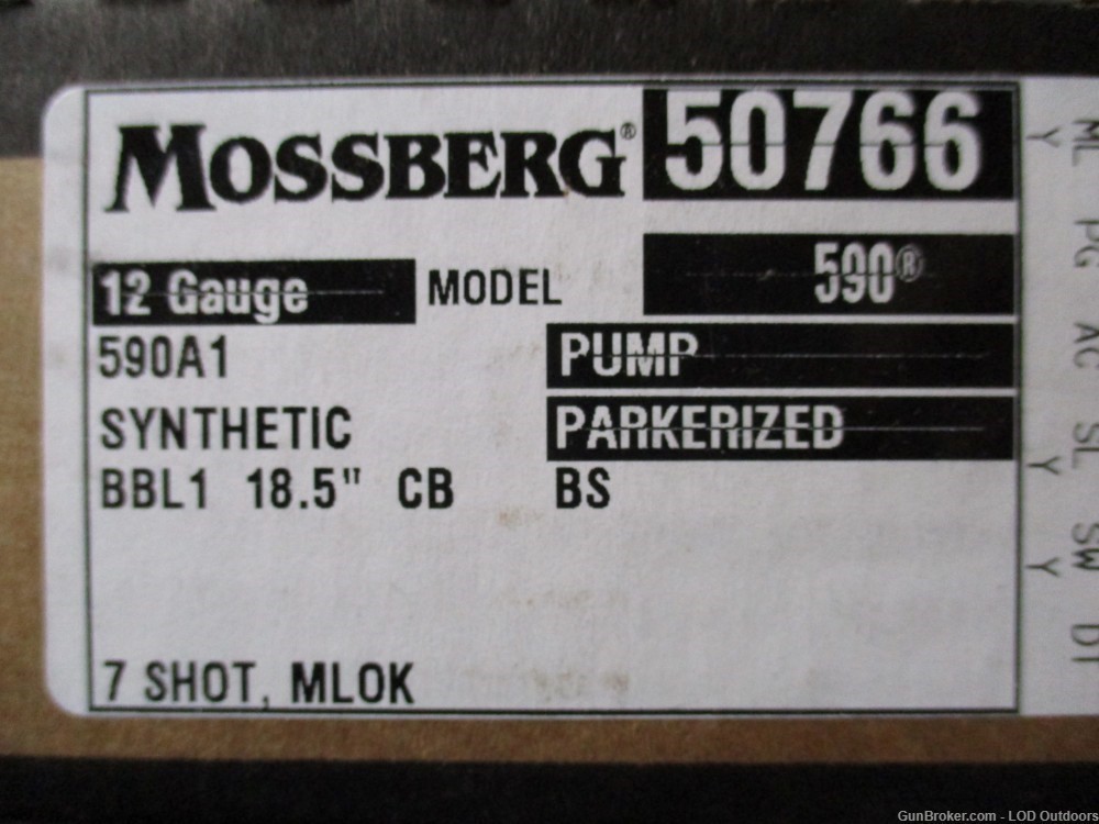 Mossberg 590A1 MIL-SPEC combat home defense shotgun, Magpul forend, 7-shot-img-4