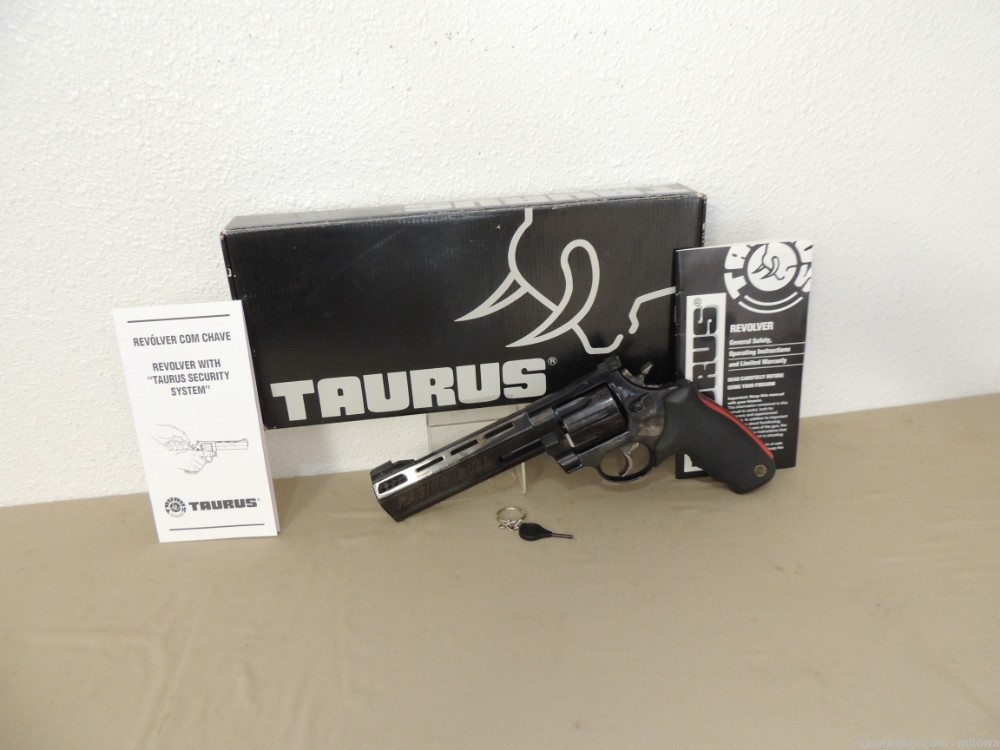 Taurus Raging Bull .454 Casull 6.5” Full Lug Ported 6 ½” Blued Clean-img-21