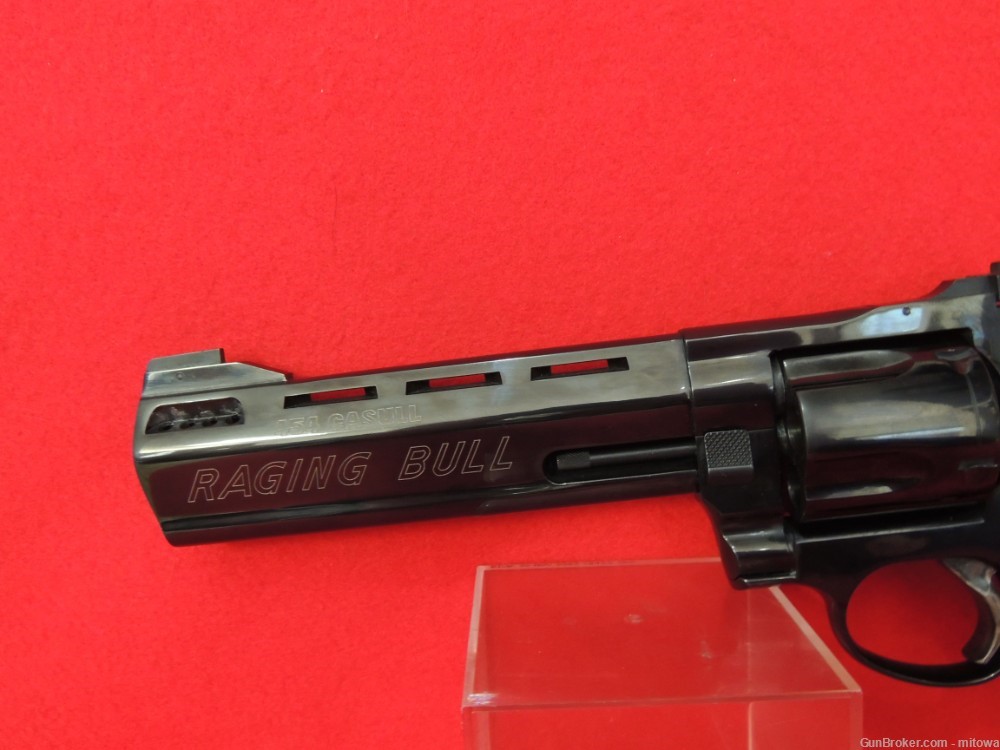 Taurus Raging Bull .454 Casull 6.5” Full Lug Ported 6 ½” Blued Clean-img-5