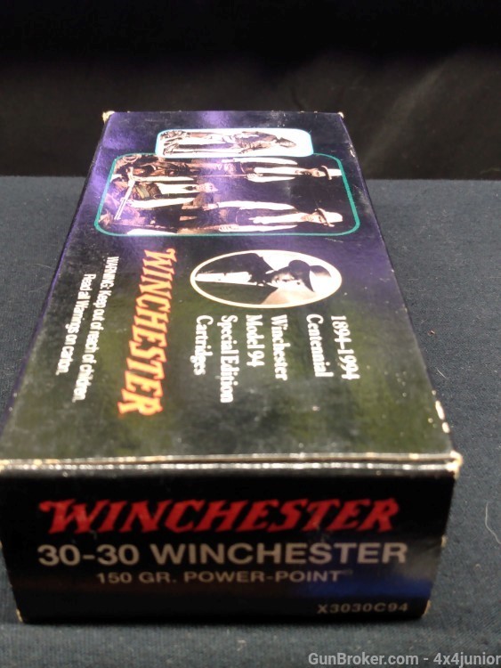 30-30 WINCHESTER 1894 CENTENNIAL SPECIAL EDITION ammo W/knife RARE! 94-img-6