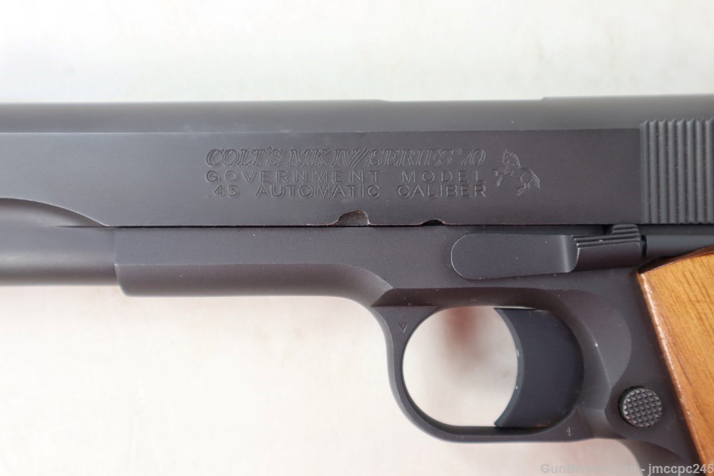 Rare Very Nice Colt MK IV 1911 Series 70 Level I .45 ACP Pistol W/ Box 1911-img-10