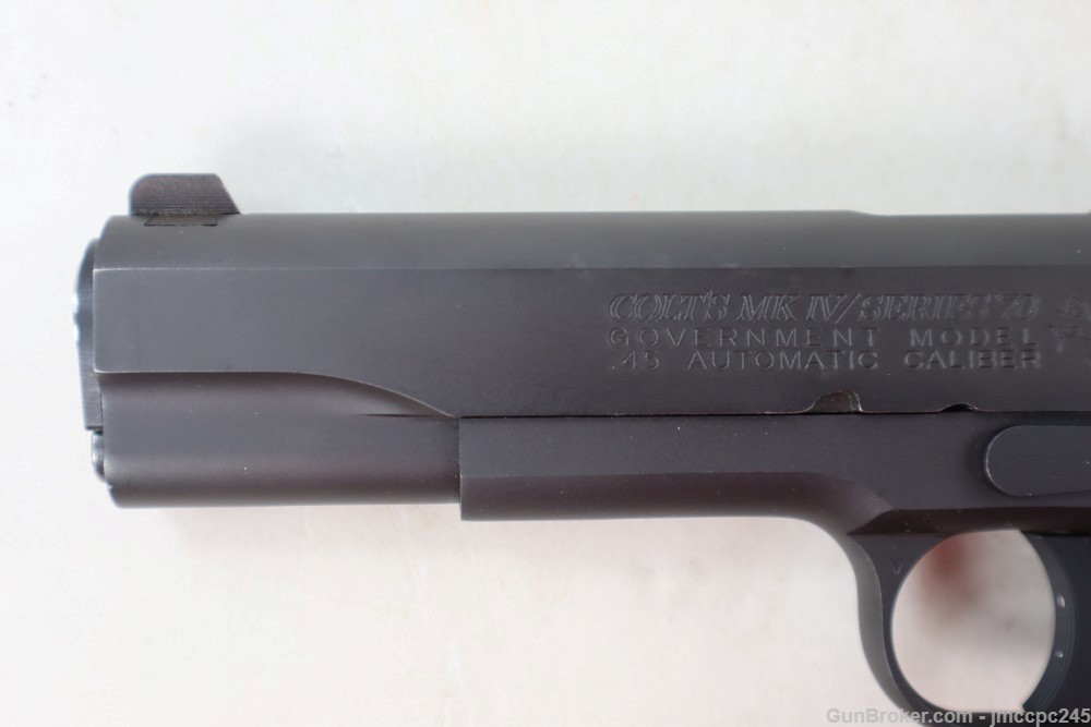 Rare Very Nice Colt MK IV 1911 Series 70 Level I .45 ACP Pistol W/ Box 1911-img-11