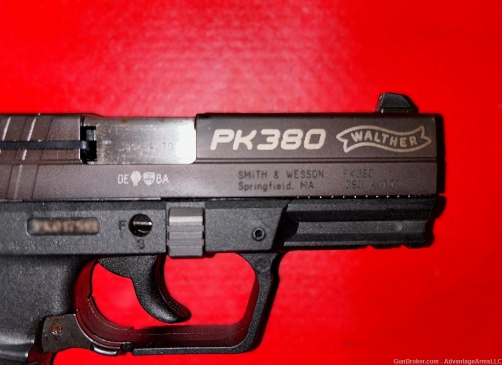 Pre-Owned Walther PK380 Semi-Auto Pistol .380 ACP  8+1 -img-9