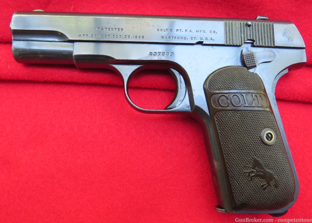 Colt 1903 M1903 32acp Pocket Hammerless WWI-era Made 1917 Model M 32 ACP-img-17