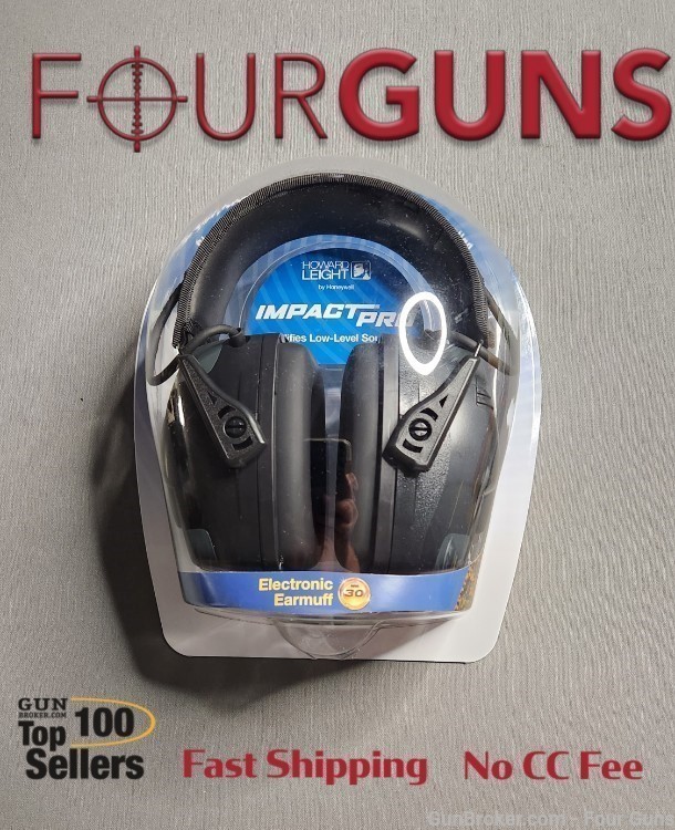 Howard Leight Impact Pro Sound Amp Electronic Hearing Protection  R-01902-img-0