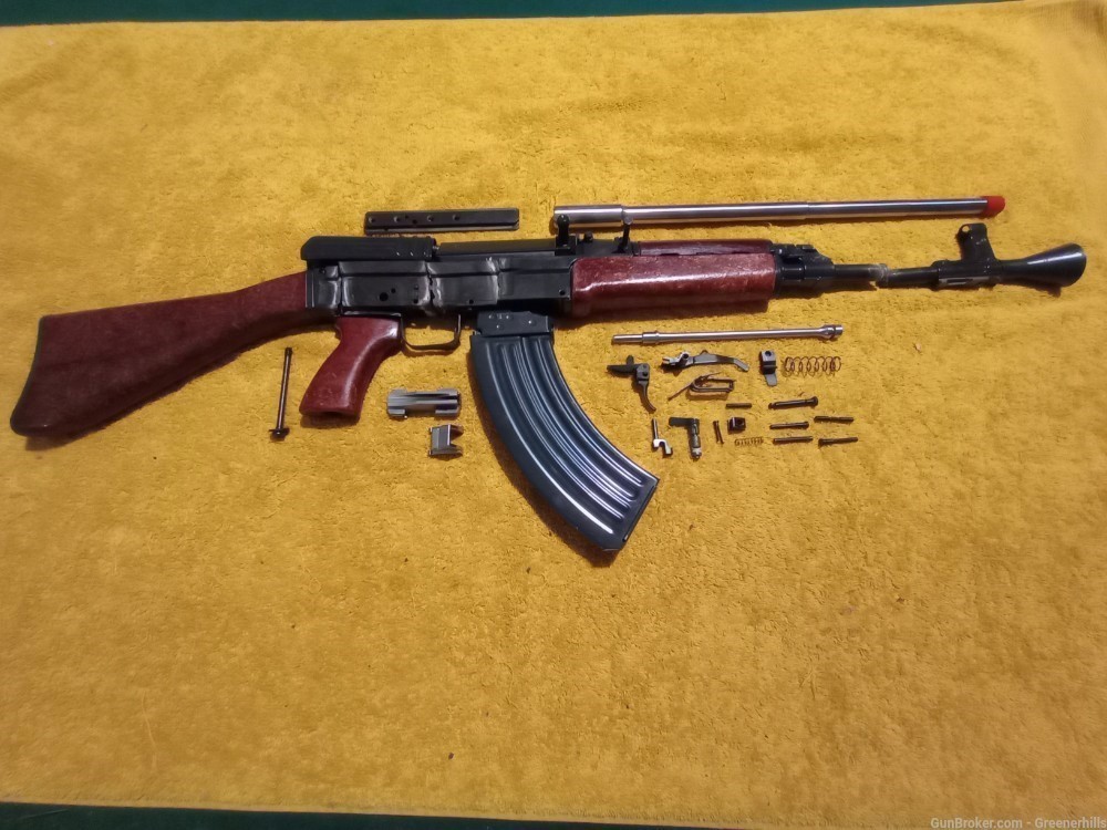 Vz58 vz 58 Czech smg AK 47 variant complete parts kit new barrel 762x39-img-0